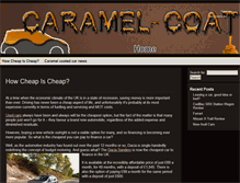 Tablet Screenshot of caramel-coated.net
